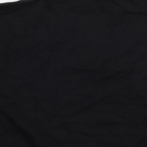 ASOS Womens Black Cotton Pullover Sweatshirt Size 10 Pullover