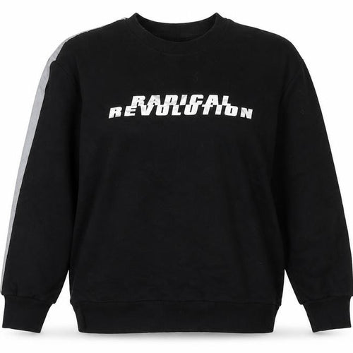 Forever 21 Womens Black Cotton Pullover Sweatshirt Size S Pullover - Reflective Radical Revolution