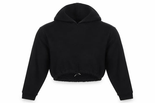 COS Womens Black Polyester Pullover Hoodie Size S Pullover