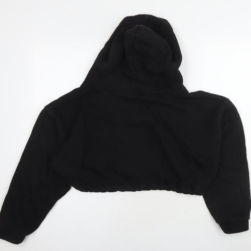 COS Womens Black Polyester Pullover Hoodie Size S Pullover