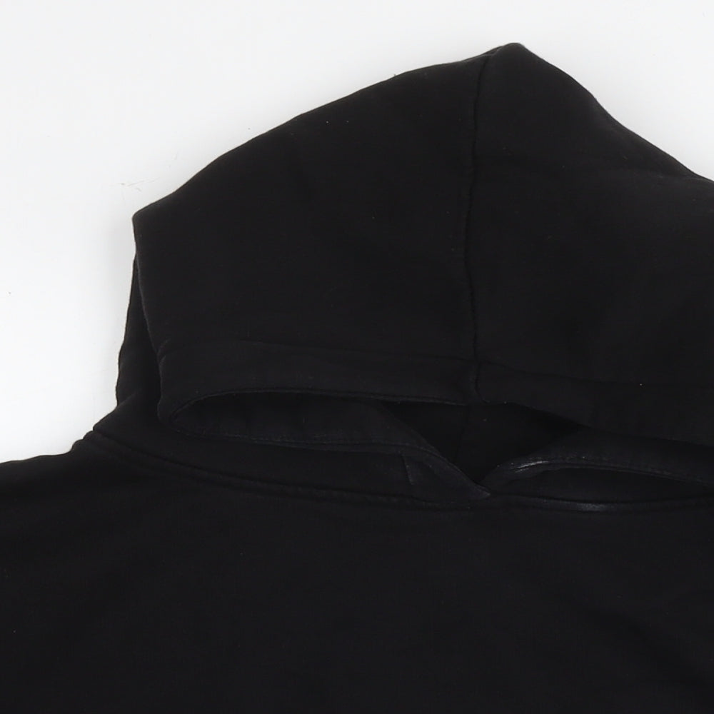 COS Womens Black Polyester Pullover Hoodie Size S Pullover