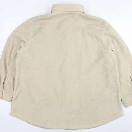 ASOS Womens Beige Jacket Size 10 Snap