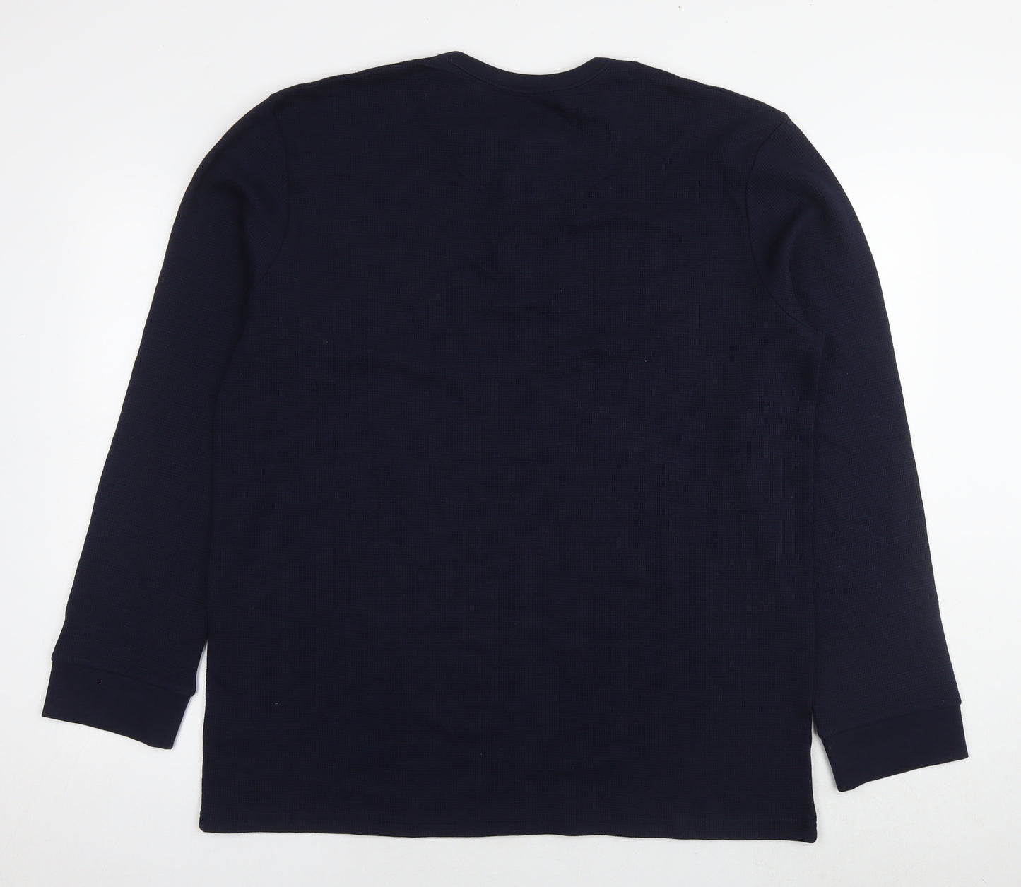 NEXT Mens Blue Cotton Pullover Sweatshirt Size XL