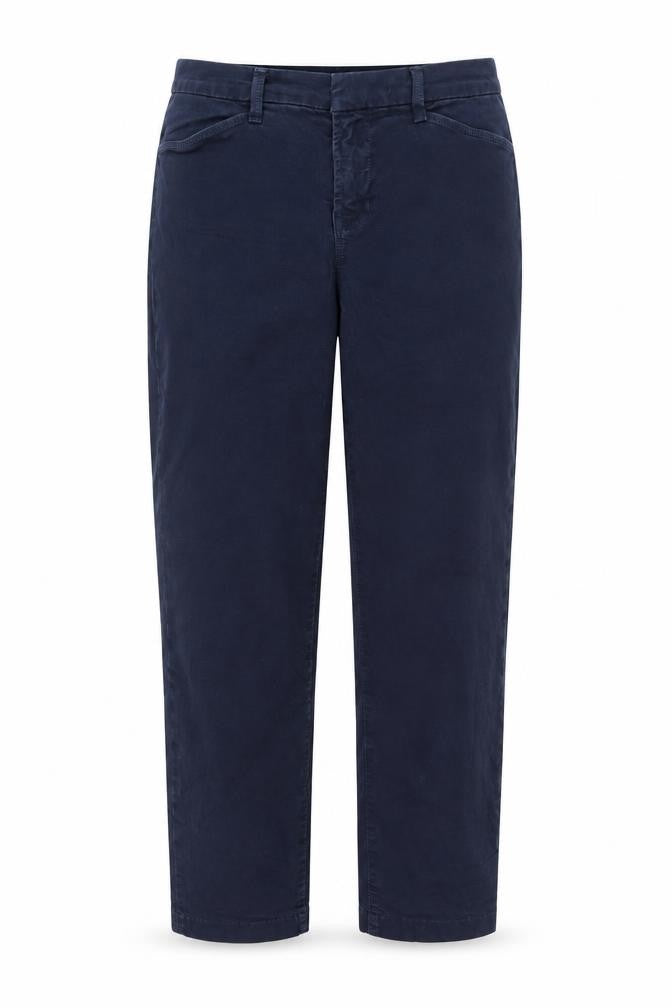 J Brand Womens Blue Cotton Trousers Size 27 L26 in Regular Zip