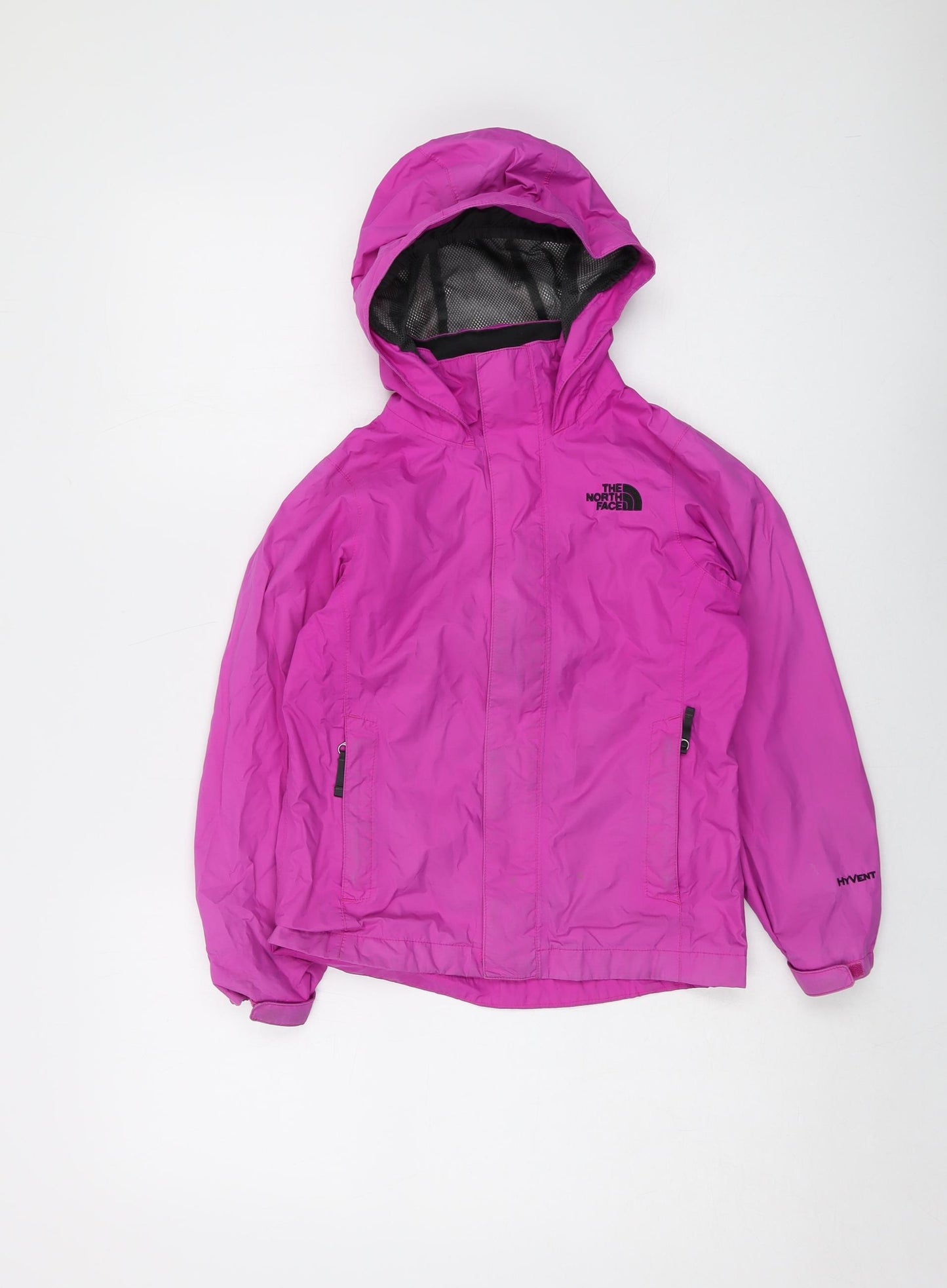 The North Face Girls Pink Jacket Size 7-8 Years Zip
