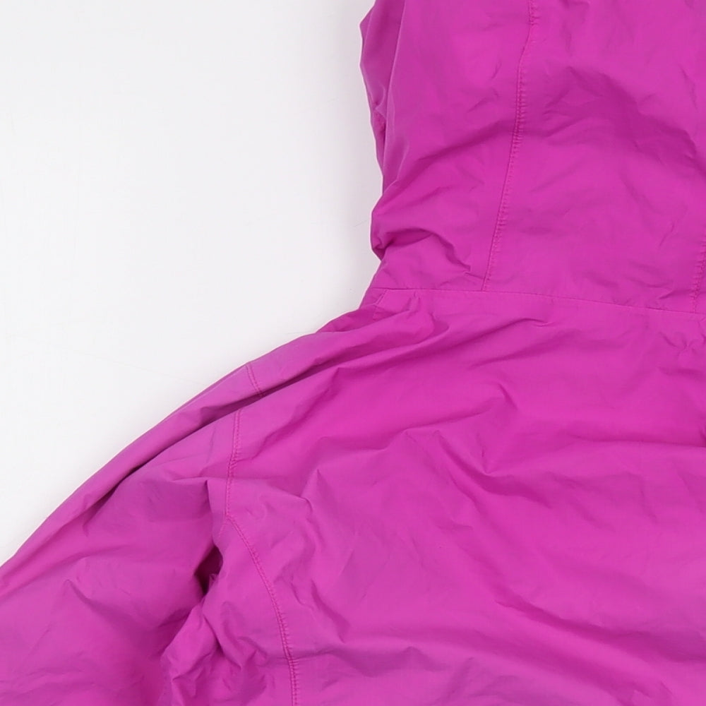 The North Face Girls Pink Jacket Size 7-8 Years Zip