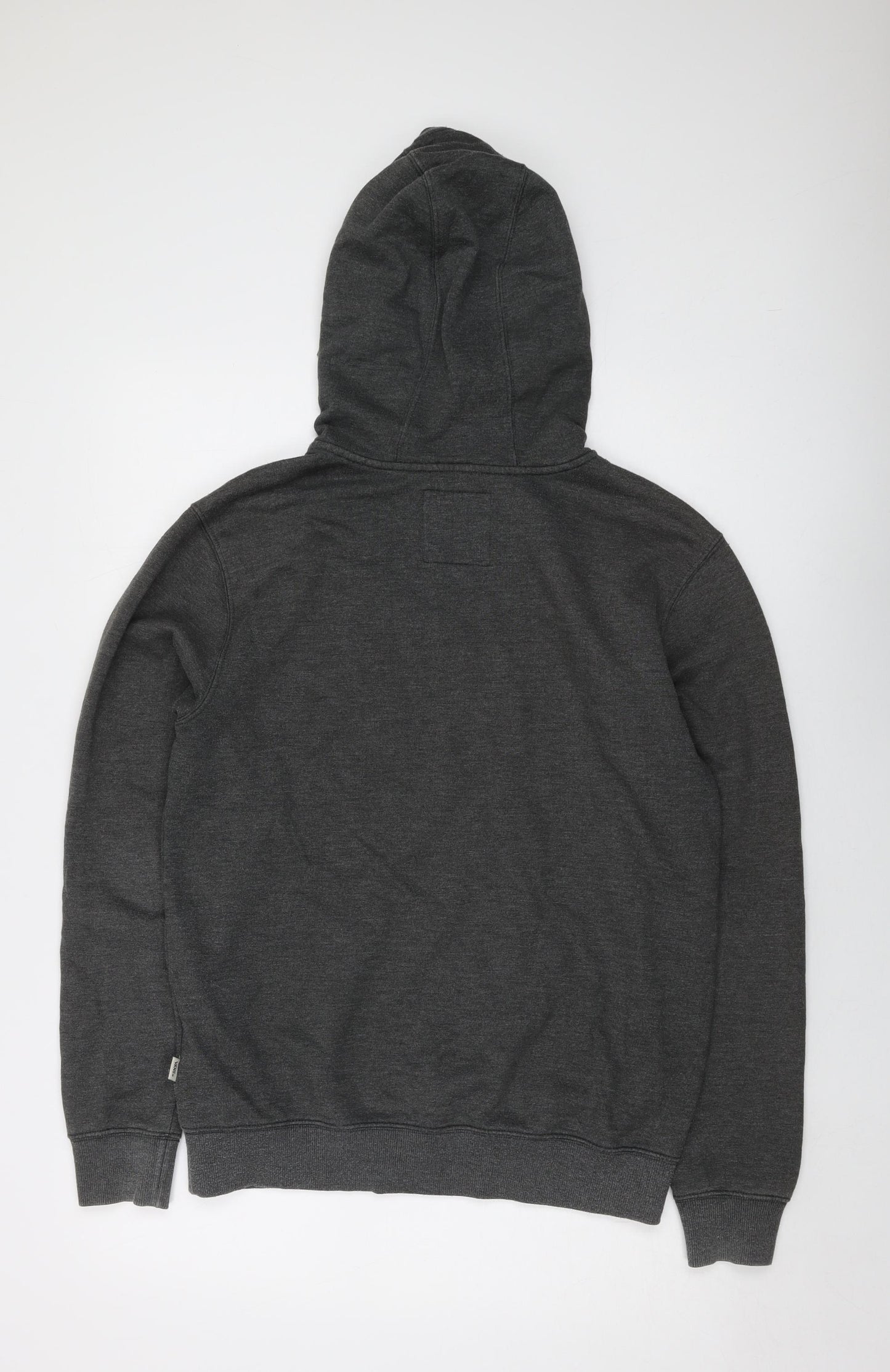 VANS Mens Grey Cotton Pullover Hoodie Size S