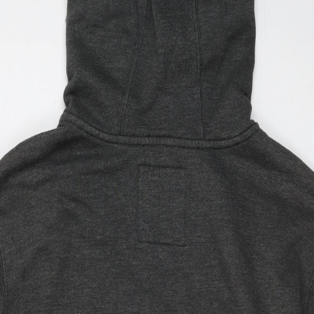 VANS Mens Grey Cotton Pullover Hoodie Size S