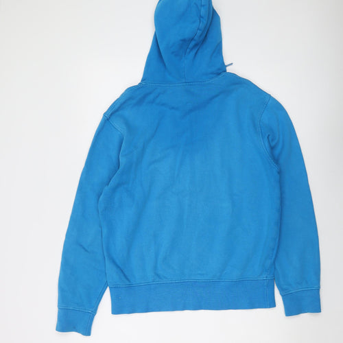 Element Mens Blue Cotton Pullover Hoodie Size S