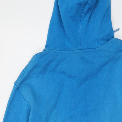 Element Mens Blue Cotton Pullover Hoodie Size S