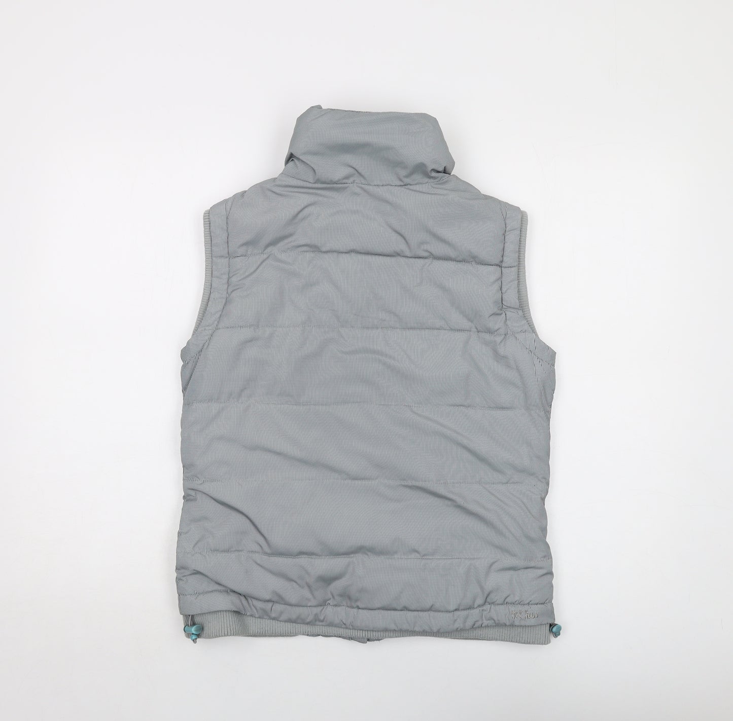 Fat Face Womens Grey Gilet Waistcoat Size 10 Zip