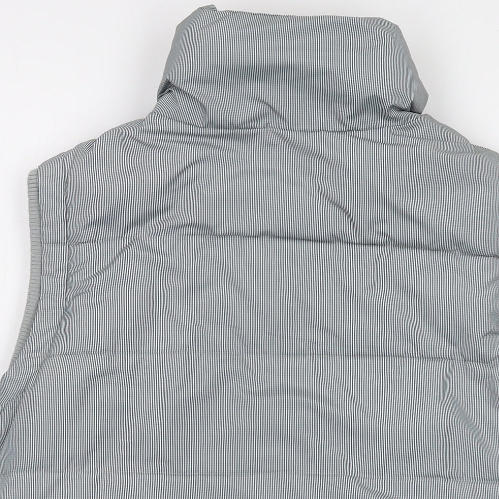 Fat Face Womens Grey Gilet Waistcoat Size 10 Zip