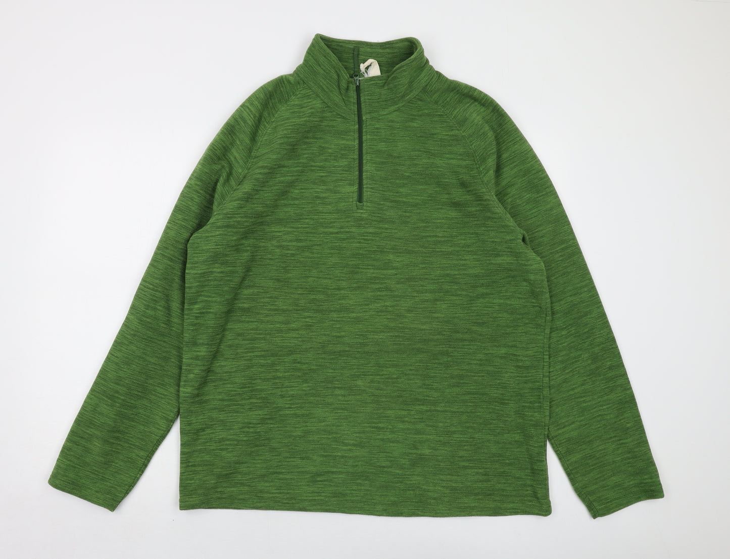 Mountain Warehouse Mens Green Polyester Pullover Sweatshirt Size L