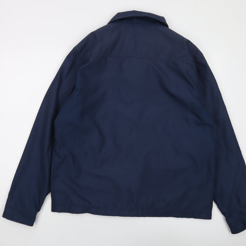 Huston Harbour Mens Blue Jacket Size L Zip