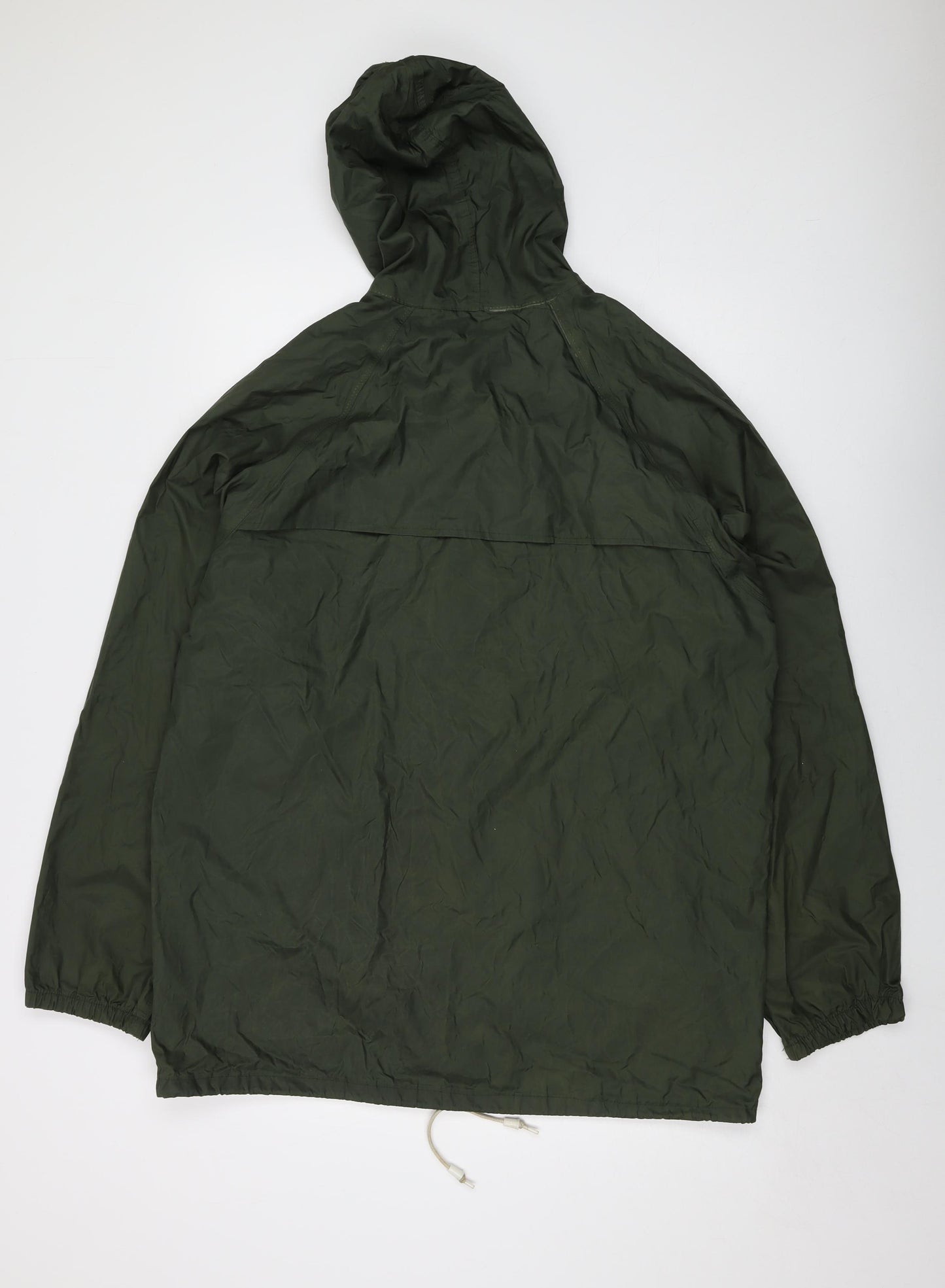 Regatta Mens Green Rain Coat Coat Size L Zip