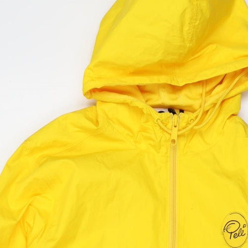 Pele Mens Yellow Jacket Size M Zip