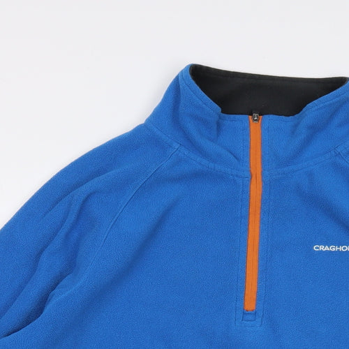 Craghoppers Mens Blue Polyester Pullover Sweatshirt Size M