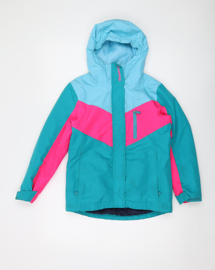 Camprio Girls Blue Jacket Size 7-8 Years Zip