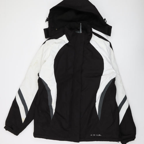 Parallel Womens Beige Jacket Size 16 Zip