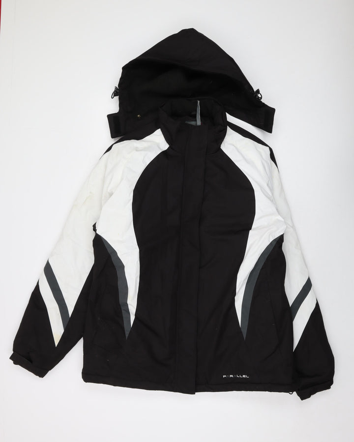 Parallel Womens Beige Jacket Size 16 Zip