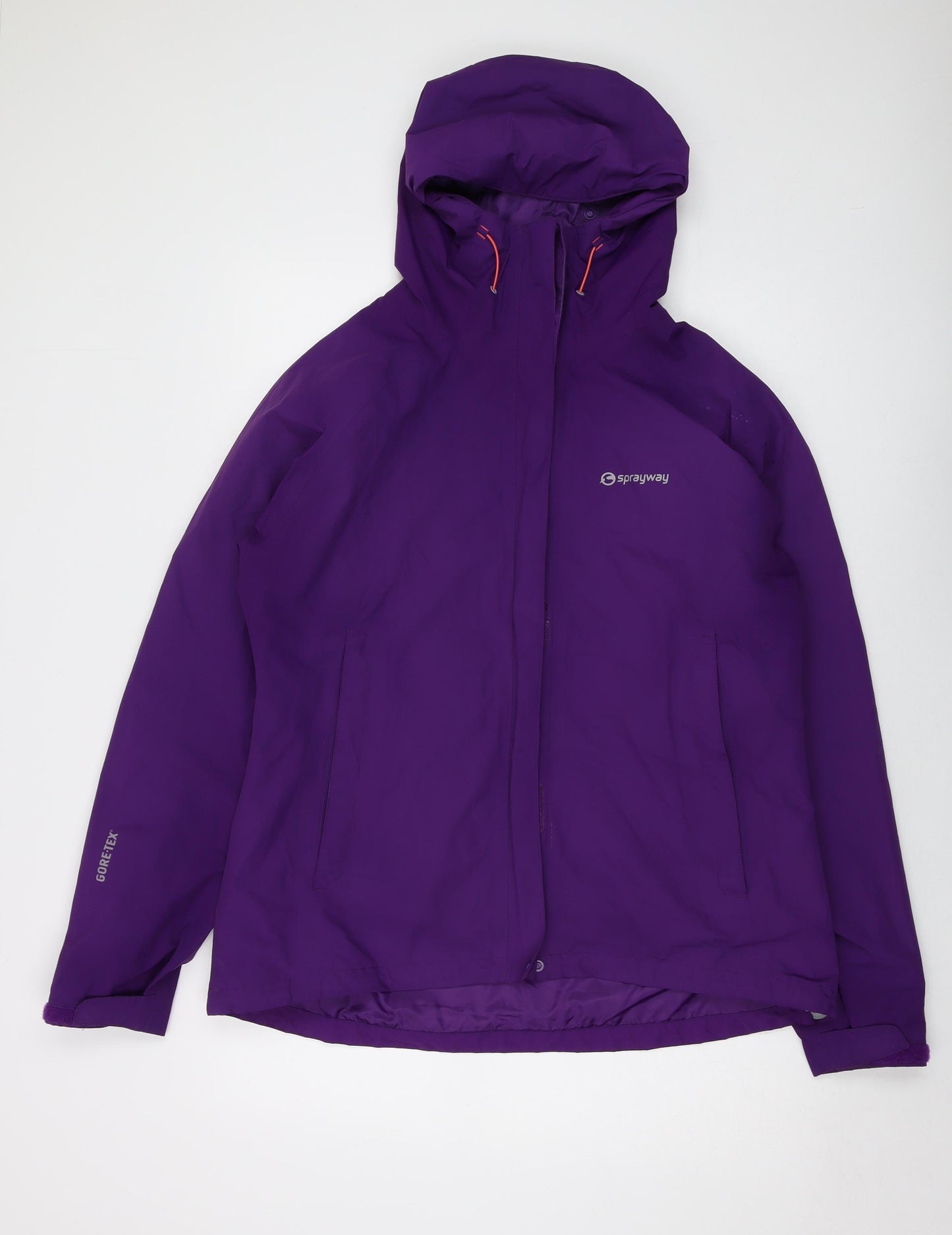 Sprayway Womens Purple Jacket Size 16 Zip