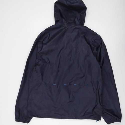 Quechua Mens Blue Jacket Size L Zip