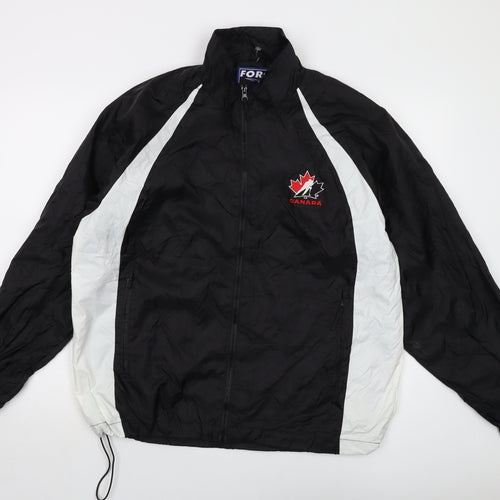 Force Mens Black Jacket Size M Zip