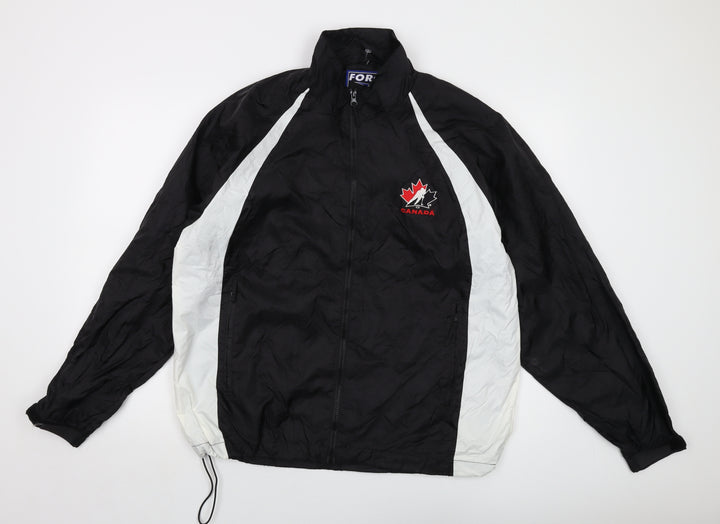 Force Mens Black Jacket Size M Zip