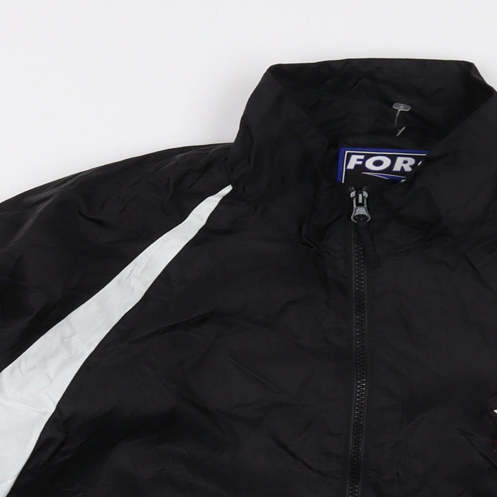 Force Mens Black Jacket Size M Zip