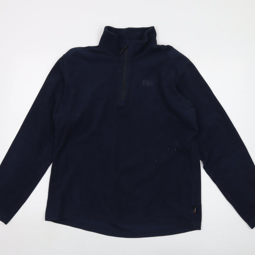 Helly Hansen Mens Blue Polyester Pullover Sweatshirt Size L