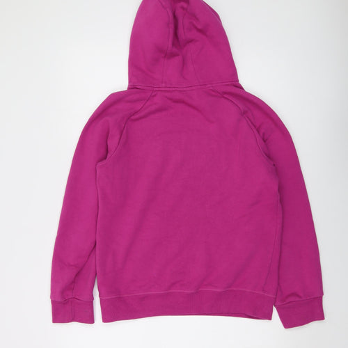 Prince Womens Pink Cotton Pullover Hoodie Size M Pullover