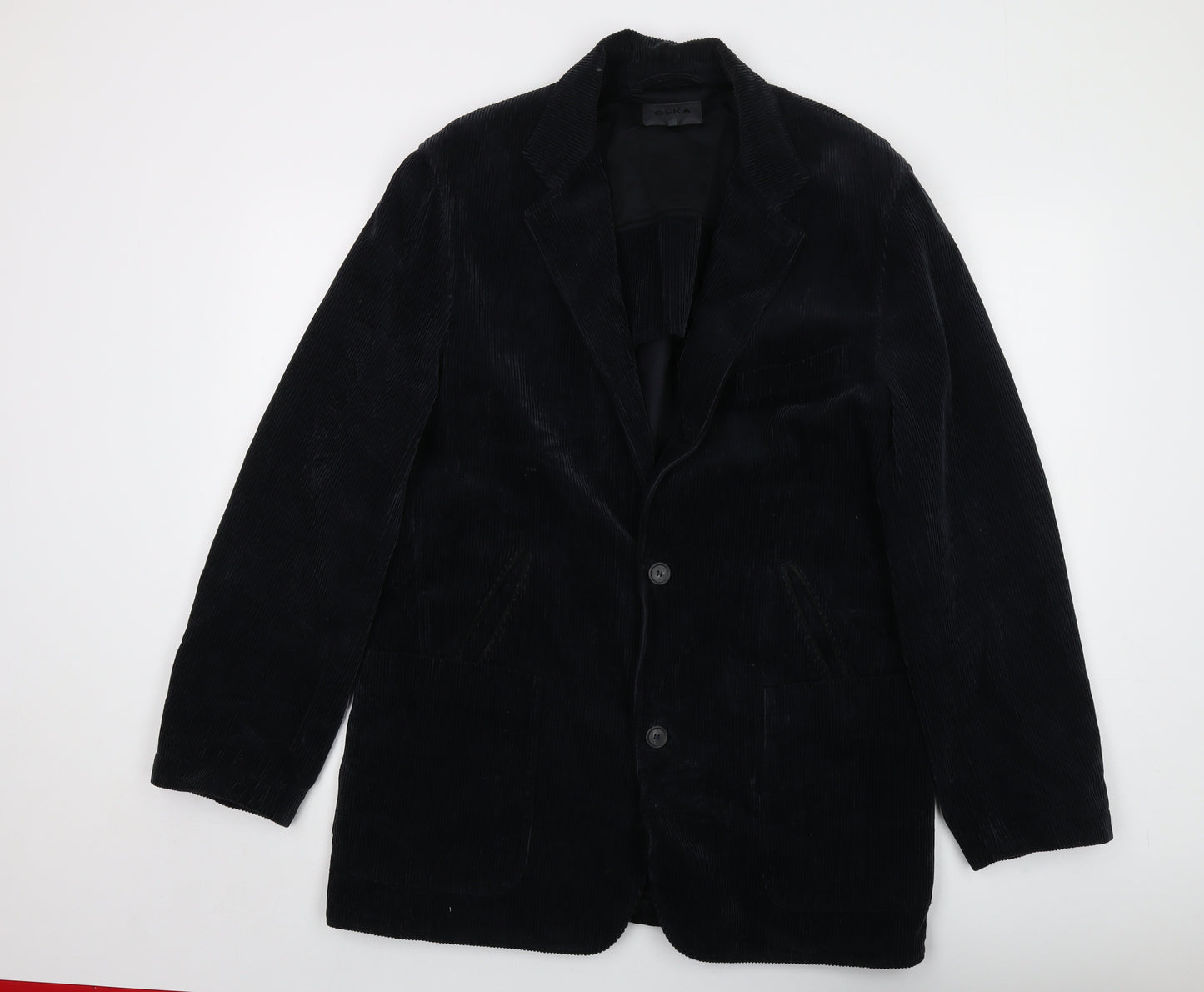 OSKA Mens Blue Jacket Size L Button