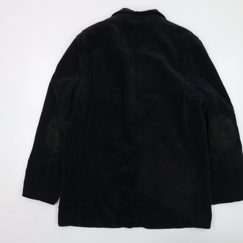 OSKA Mens Blue Jacket Size L Button