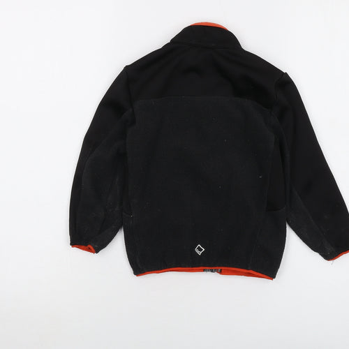 Regatta Boys Black Jacket Size 3-4 Years Zip