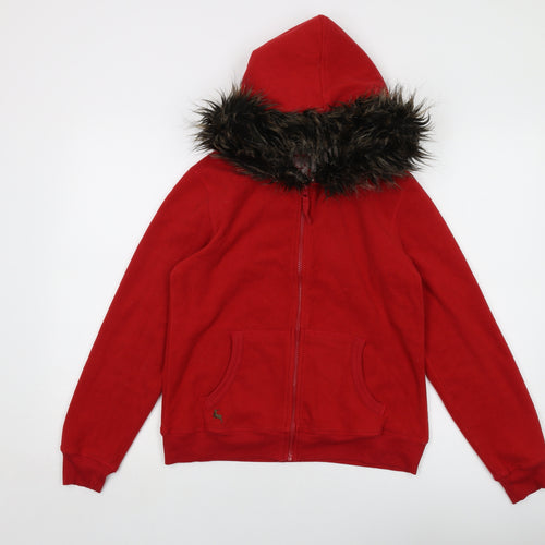 NEXT Womens Red Jacket Size M Zip