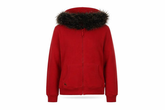 Front view of Next women’s red jacket, size M, zip