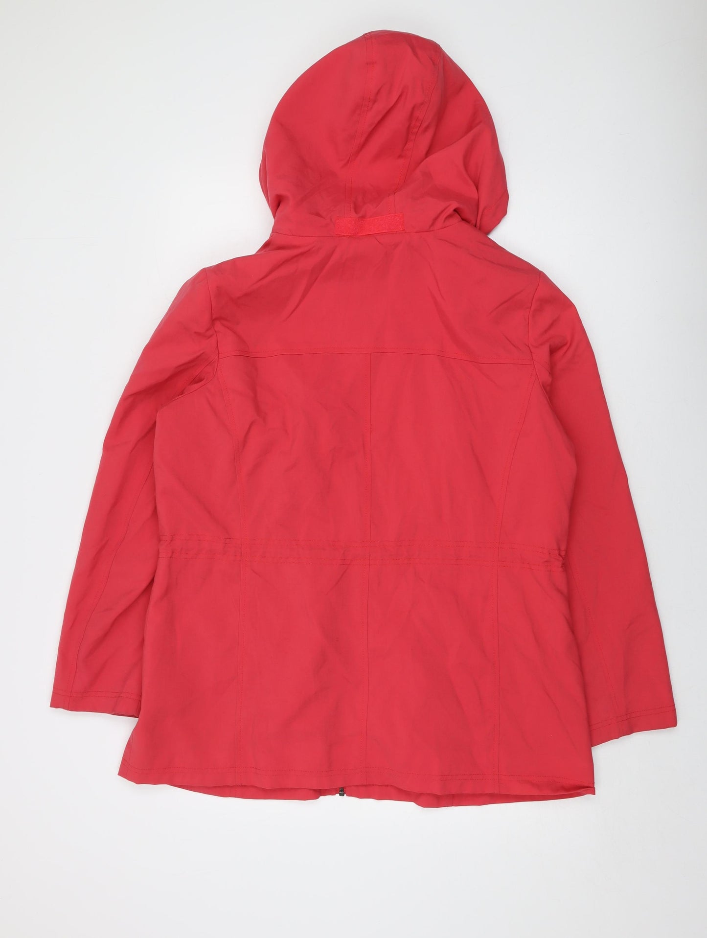 Marks and Spencer Womens Pink Parka Jacket Size 10 Zip