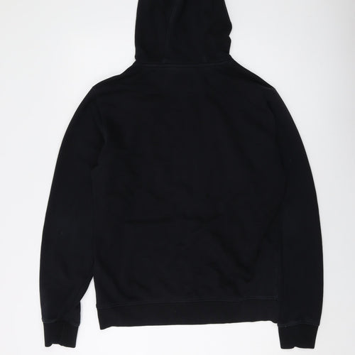 883 Police Mens Black Cotton Pullover Hoodie Size M