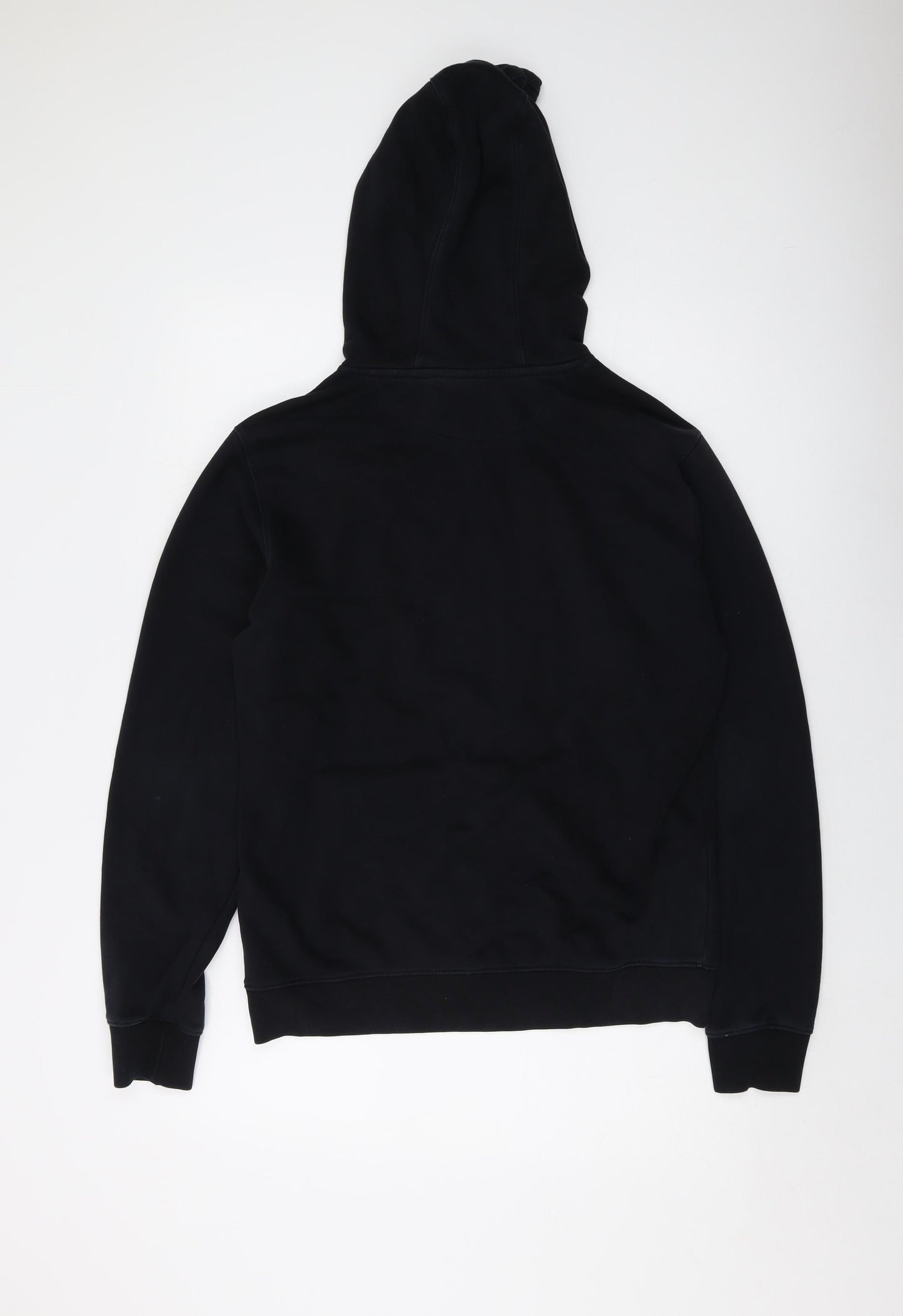 883 Police Mens Black Cotton Pullover Hoodie Size M