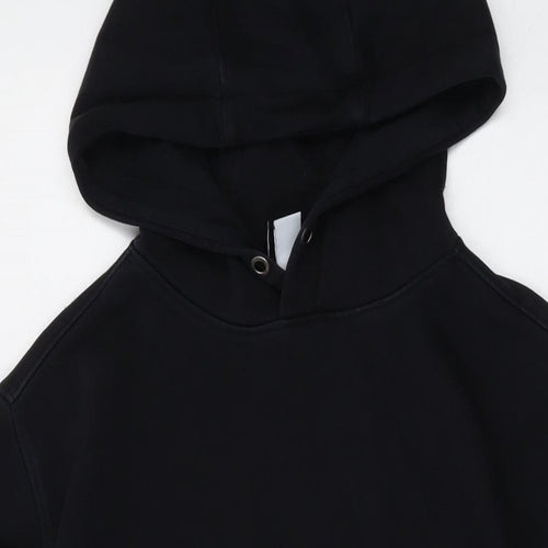 883 Police Mens Black Cotton Pullover Hoodie Size M