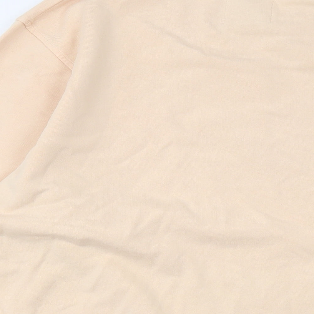 Colorful Standard Mens Pink Cotton Pullover Sweatshirt Size L