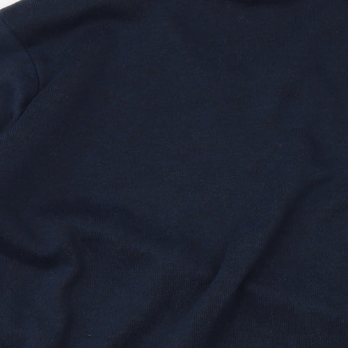 DECATHLON Mens Blue Polyester Pullover Sweatshirt Size 2XL