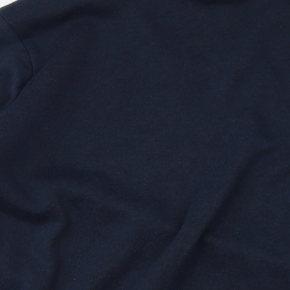 DECATHLON Mens Blue Polyester Pullover Sweatshirt Size 2XL