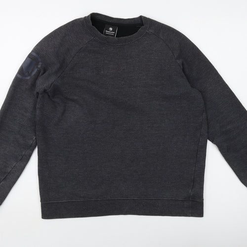 Endura Womens Grey Cotton Pullover Sweatshirt Size S Pullover