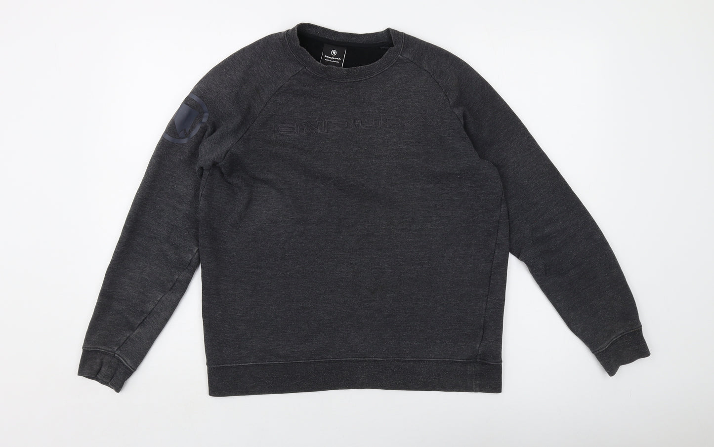 Endura Womens Grey Cotton Pullover Sweatshirt Size S Pullover