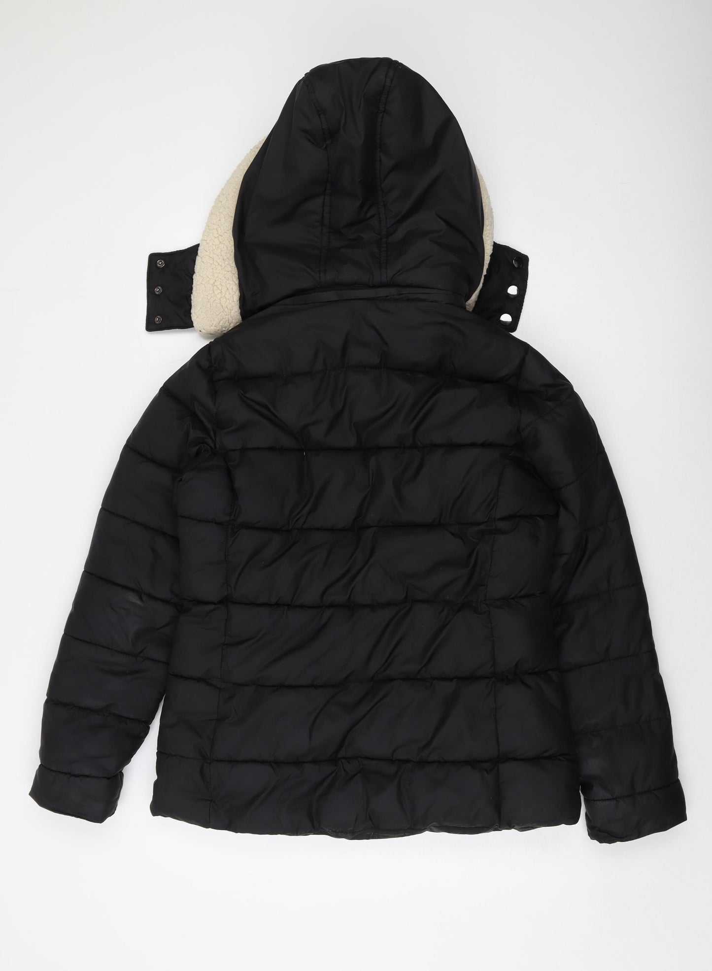 YMI Womens Black Jacket Size L Zip