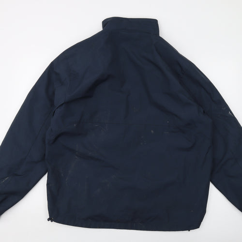 Jasper Canada Mens Blue Jacket Size L Zip - Vintage