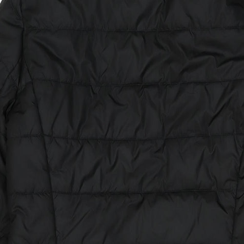 Geox Womens Black Jacket Size 12 Zip