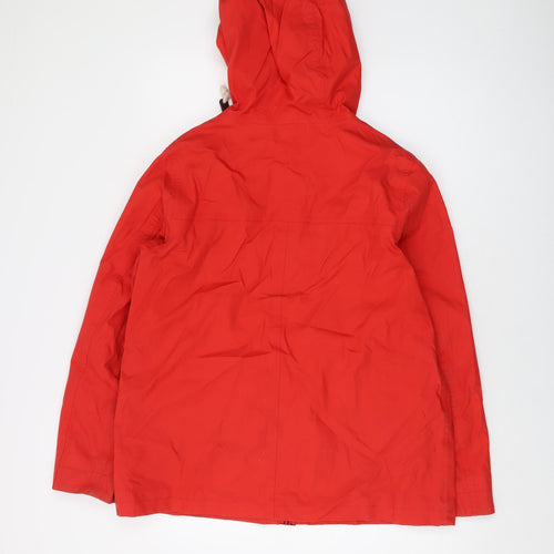 Boden Womens Red Jacket Size 14 Zip