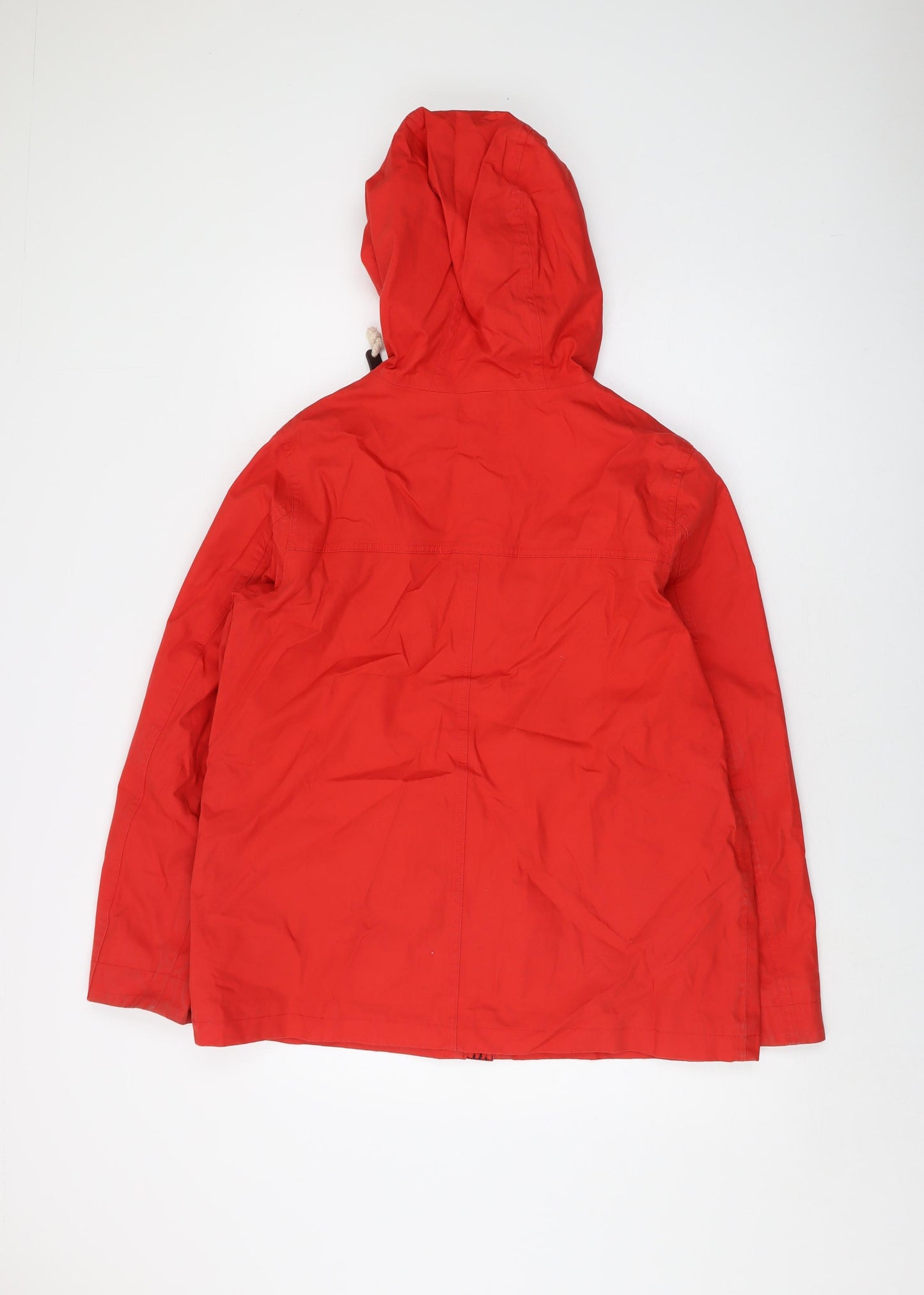 Boden Womens Red Jacket Size 14 Zip